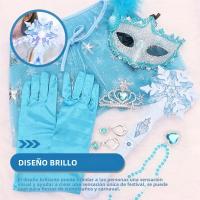 Varita Mágica De Nieve Que Brilla Juguete Iluminado Para Fiestas Y Cosplay Varita De Hadas Accesorio De Fiesta - details 5