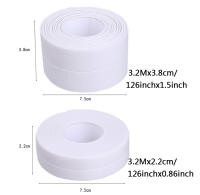 Cinta De Sellado De Baño Y Cocina PVC Autoadhesiva Para Muro Y Tubería Resistente Al Agua Para Ducha Y Azulejos - details 3
