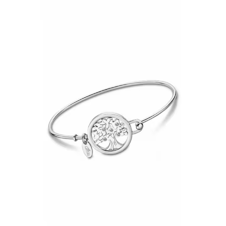 Pulsera Lotus style Mujer Árbol de la vida acero inoxidable - 1