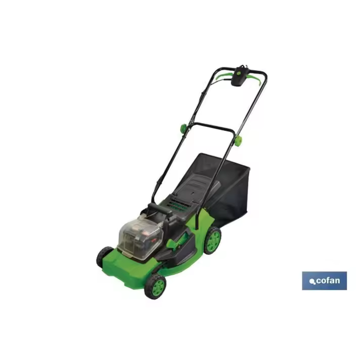 Cortacesped eléctrico con ruedas 36v 3200 rpm 5 posiciones de corte - 1