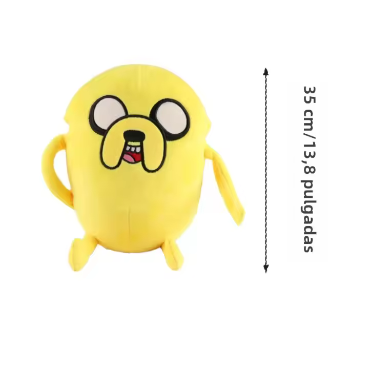 Muñeco De Peluche Finn Jake Para Niños Juguete Suave De Animales Simulación Regalo De Cumpleaños Decoración Para Fiesta En Casa - 1