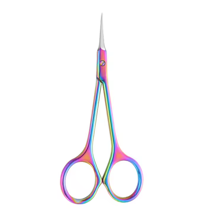 Tijeras De Cutícula De Acero Inoxidable Para Eliminar Piel Muerta Herramienta De Manicura Con Punta Curvada Para Arte De Uñas Y Cuidado De Las Uñas - 1