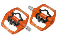 Pedal De Bicicleta 2 En 1 Con Clevatina Gratis Para Sistema SPD MTB Carretera Aluminio Antideslizante Con Rodamiento Sellado Accesorios De Bloqueo - details 9