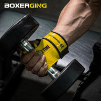 Guantes De Gimnasio De Cuero Antideslizantes Para Levantamiento De Pesas Protección De Muñeca Accesorios De Fitness Y Crossfit - details 1