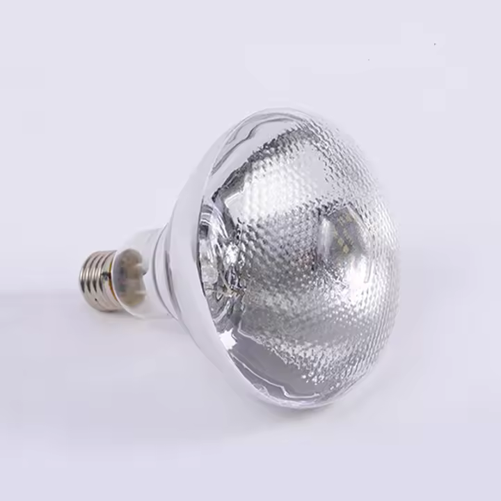 Lámpara De Calor Infrarrojo Para Ponedero 250W Impermeable Antigolpes E27 Para Pollos Pato Cerdo Y Otras Aves De Corral - 1