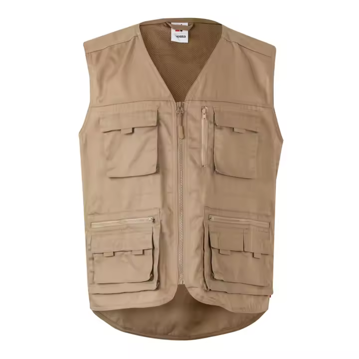 VELILLA 105901 Chaleco multibolsillos unisex para el profesional - 1