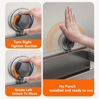 Estante De Cocina Con Ventosa Aluminio Organizador De Especias No Perforado Soporte Para Muro Espacio De Guardado Para Cocina - details 7