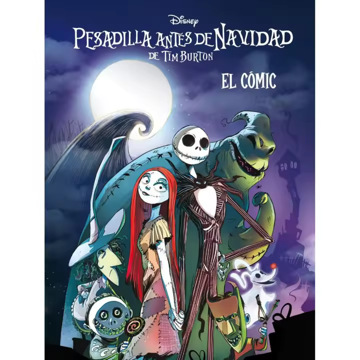 Libro Pesadilla antes de Navidad. El cómic. Editorial DISNEY LIBROS Año 2025 Autor Disney ISBN 9791387526771 - 1