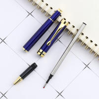 Lytwtw's Bolígrafo De Bola Metálico Para Oficina Y Escuela Con 5 Recargables Color Oro 1 Pieza Con 5 Recargables - details 2