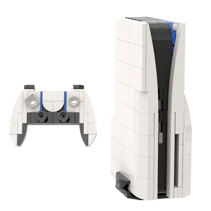 MOC PlayStation 5 Kit De Bloques De Construcción Para Adultos PS5 Controlador Modelo Juguete De Bloques Pequeños Compatible Con Lego Regalo De Cumpleaños Para Niños - 1