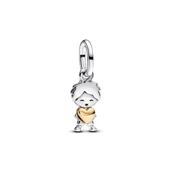 763602C00 - Charm Colgante en plata de ley y con un recubrimiento en oro de 14k Niño Feliz | Pandora Oficial 763602C00 PANDORA Raíz Joyas de Plata Joyas Pandora MUJER inicio Charm Pandora Mujer Pandora Original - 1