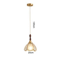 Lámpara Colgante LED De Vidrio Y Cobre Moderno Para Sala De Estar Y Dormitorio Con Interruptor Ambar Verde Blanco Nórdico Luminaria Chandeliers - details 5