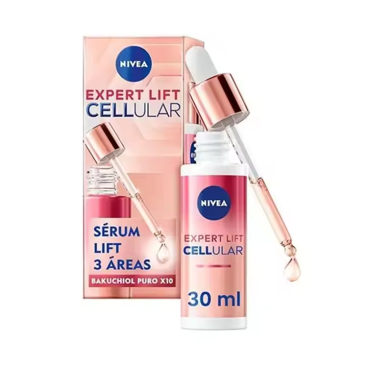 Nivea Sérum Facial Antiedad Expert Lift Cellular 30ML - Efecto Lifting Inmediato ROUA - 1