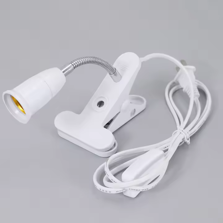 Luz De Libro Mini LED Con Pinza Lámpara De Lectura Nocturna Para Libros Decoración De Escritorio Portátil Para Viajes Y Lectura En Cama - 1