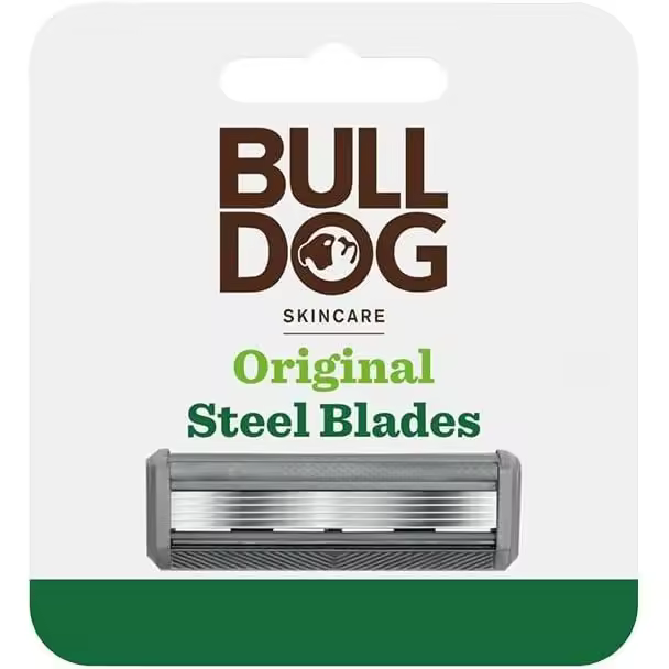 Bulldog Skincare - Kit de 4 Recambios de 4 Hojas y 1 Hoja Extra de Precisión - Afeitado Apurado - 1