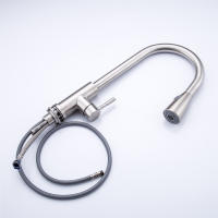 Grifo de Cocina Maple Inoxide 304 Retractable Doble de Agua Fría y Caliente - details 5
