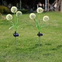 Luces Solares Para Jardín De Diente De León LED Esfera De Cebolla Luces Para Césped Patio Camino Decoración Moderna IP65 ABS - details 2