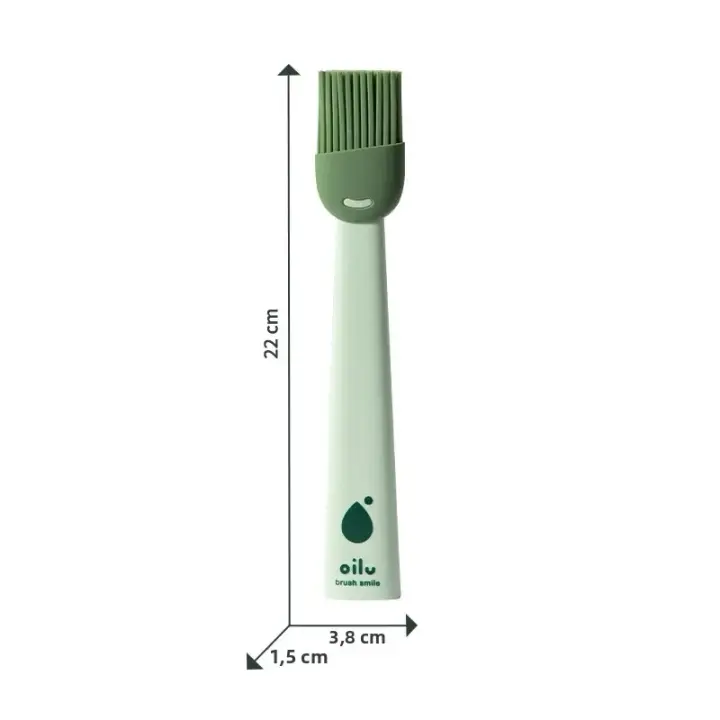 2PCS Cepillos De Aceite De Silicona Resistentes Al Calor Para Barbacoa Herramientas De Cocina Accesorios Para El Hogar Y Exteriores - 1