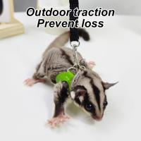Juego De 4 Piezas Correa Y Arnes Ajustable Para Pequeños Animales Como Hamsters Sucres Y Ardillas Resistente Al Escape - details 3