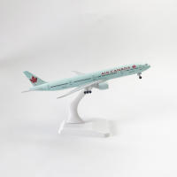 Modelo De Avión Boeing 777 Air Canada De 20CM En Aleación Para Juguete Con Ruedas Replicado De Avión Coleccionable Para Niños Regalo - details 3