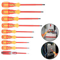 Juego De Destornilladores Magnéticos Insulados Phillips Y Clavos Para Electricistas Herramientas Manuales Multifuncionales - details 8