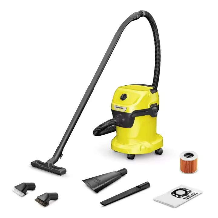 Aspirador Kärcher WD 3 V-15/4/20 Amarillo Negro Gris 1000 W - 1