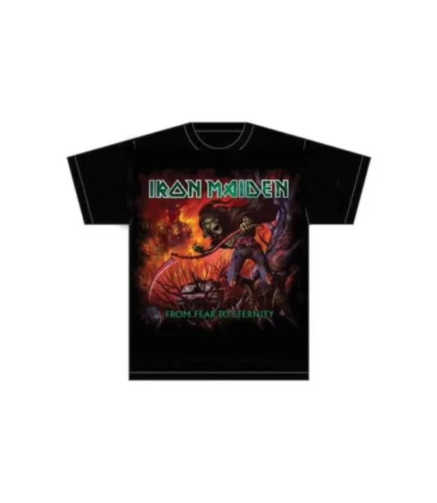 Iron Maiden From Fear to Eternity Camiseta Licencia oficial Chico Tee Rockoff IMTEE20MB - 1