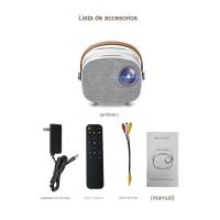 Mini proyector portátil para 1080P video Beamer Cine en Home WiFi multiplex reproductor Multimedia - details 3