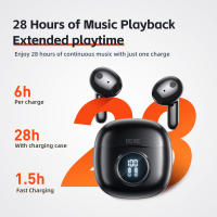 Auriculares para juegos de deportes electrónicos E40, auriculares inalámbricos con Bluetooth con pantalla digital TWS y reducción de ruido para llamadas - details 2