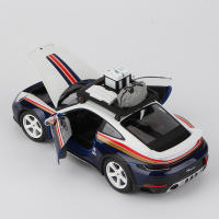 Modelo De Coche De Aleación Bburago 1:24 Porsche 911 Dakar Juguete De Carreras a Escala Regalo Para Colección Vehículo Diecast Sin Batería Metal - details 1