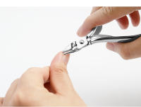 Tijeras De Cutícula De Acero Inoxidable Para Manicura Y Pedicura Cortador De Cutícula Y Pelos Excesivos Plegable Con Nariz De Águila - details 8