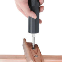 Mini Destornillador Eléctrico Portátil Recargable Por USB Herramienta De Potencia Para Reparación Doméstica Con 2 Piezas De Broca - details 11