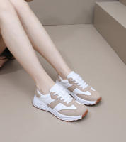 Zapatillas De Correr Para Mujer Casual Ligero Con Suela Gruesa Y Plataforma Zapatillas De Caminar Con Cordones PU Transpirables Talla Verdadera Para Adultos - details 6