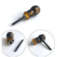 Juego De Destornilladores De 2 En 1 Con Mango Corto Telescopio Magnético Herramienta Doméstica Multifuncional Slotted Cross Chrome-Vanadio - details 6