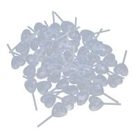 50pcs De Pipetas De Corazón Miniatura De 4ml Transparentes Para Pasteles Y Chocolate Soplador De Líquido Plástico - details 5