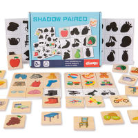 Puzzle De Madera Montessori Para Niños Juguete Educativo Temprano Alineación De Sombras Frutas Ropa Conocimiento Para Edad Infantil - details 9