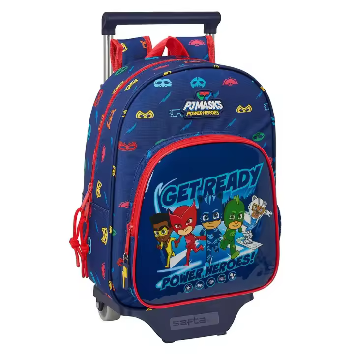 Safta Mochila Con Ruedas Pjmasks Ready - 1