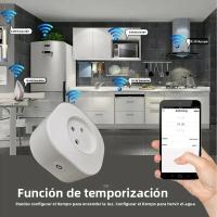Enchufe Inteligente WiFi 16A Con Enchufe Israelita Control Por Voz De Alexa Y Google Home Función De Tiempo Tuya APP Hogar Inteligente Protección Contra Sobrecargas - details 2
