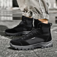 Botas De Montar Para Parejas Al Aire Libre Botines De Camuflaje Transpirables Para Hombres Y Mujeres Zapatos De Senderismo Casual Botas De Entrenamiento Alta Con Suela De TPR - details 34