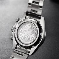 Reloj Mécanico De Lujo PAGANI DESIGN Para Hombre Con Bisel De Cerámica Arco Iris Resistente Al Agua De Acero Inoxidable Y Correa De Goma - details 20