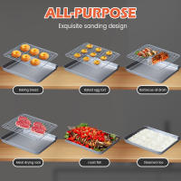 Horno De Acero Inoxidable Con Relleno De Alambre Bandeja Antiadherente Para Parrilla Repostería Herramientas De Cocina Y Exterior - details 7