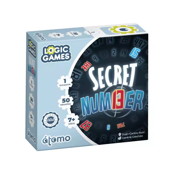 Secret Number: El juego de deducción perfecto para toda la familia - Editorial Atomo Games - 1