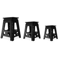 Taburete de Plástico Plegable con Asa. Ligero y Antideslizante. Multiusos. Resistente. Duradero. - details 0