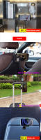 Soporte De Teléfono Para Asiento Trasero De Tesla Model 3/Y Accesorios Interiores 360° Rotativo Con Gancho Material ABS - details 6