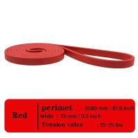 Bandas de resistencia para ejercicio, cintas elásticas de goma para entrenamiento, equipo de Fitness para gimnasio, expansor Unisex - details 9