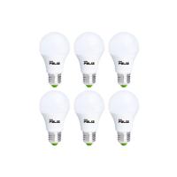 6 X Bombilla Led A55 redonda estandar 3W, luz amarilla/luz calida 3000K, casquillo grande E27, 220-240V, pack de 6 uds, Don Feliz - details 0
