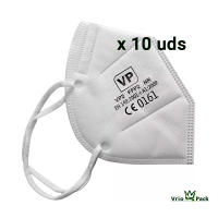 VP2 Mascarillas FF2 NR de color blanco. Fabricadas en España - details 0