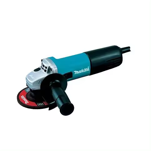 Radial: Miniamoladora angular con interruptor deslizante para cortar y rectificar 840W 115mm. 9557HNR Makita - 1