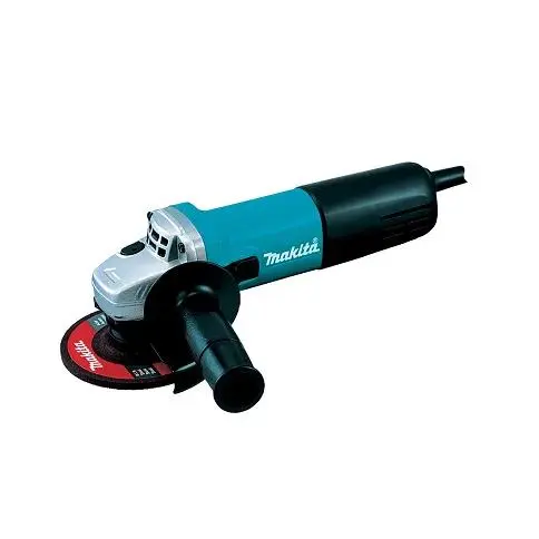 Radial: Miniamoladora angular con interruptor deslizante para cortar y rectificar 840W 115mm. 9557HNR Makita - 1