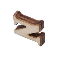100pcs Pack Letras Y Números Decorativos Madera Para Niños Alfabeto Inglés DIY Educación Temprana Impresión De Palabras - details 0